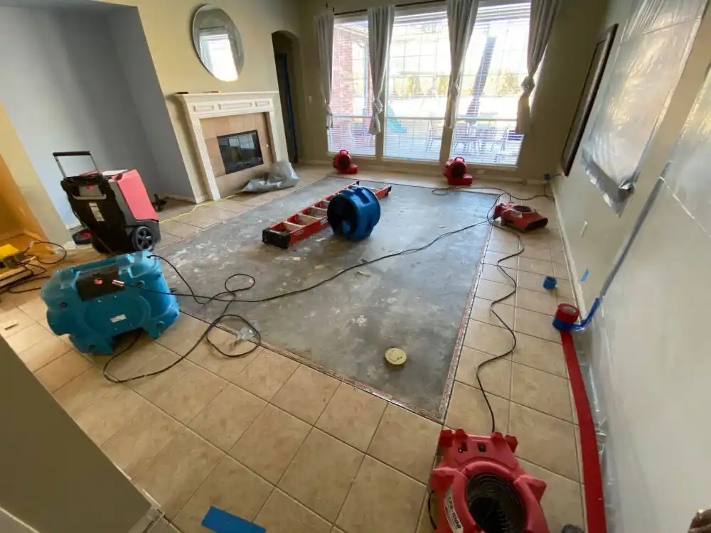 water damage restoration service Center Hill